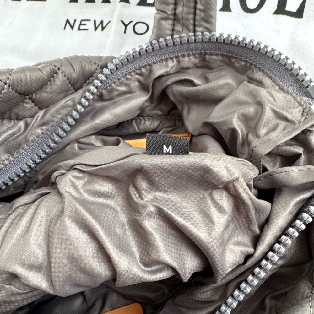 MZ Wallace Charcoal Quilted Tote - Picture 12 of 16